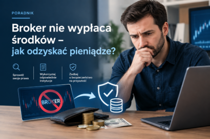 Firma odzyskująca pieniądze od brokera