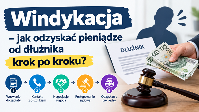 Windykacja – jak odzyskać pieniądze od dłużnika krok po kroku?